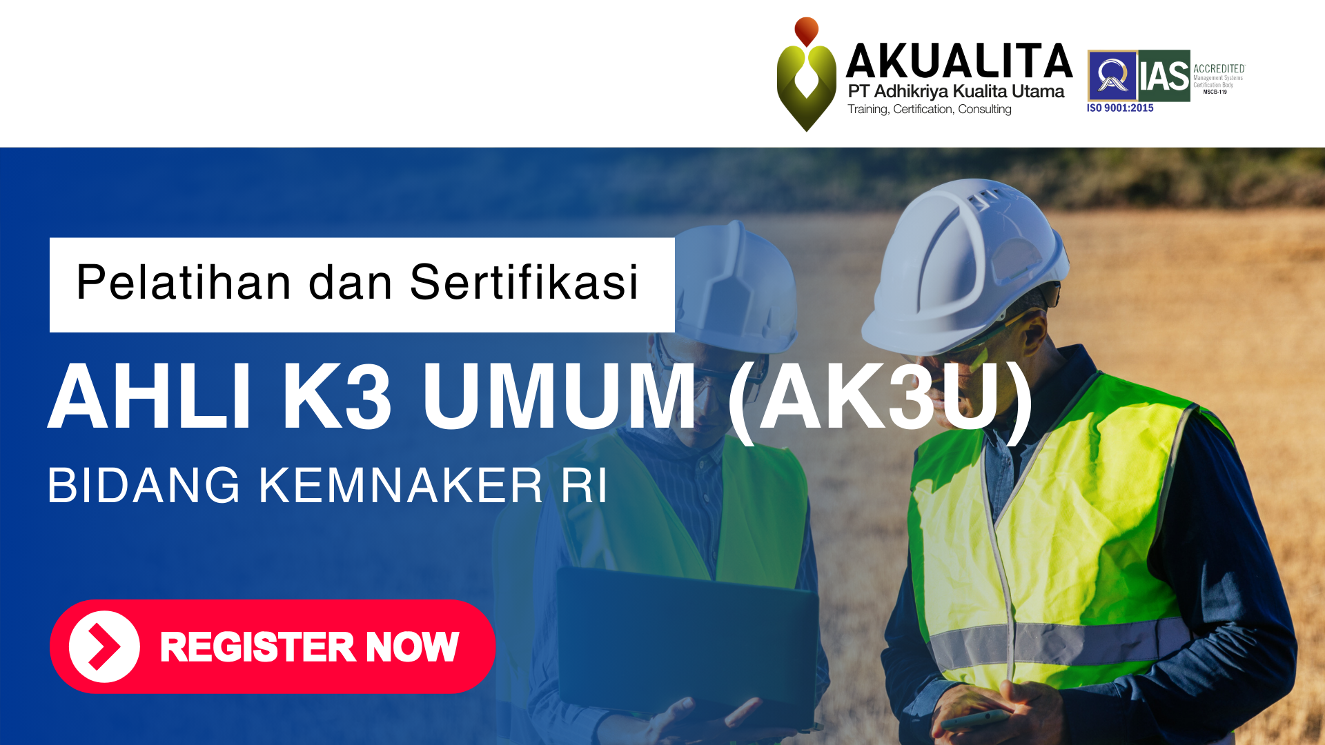 SERTIFIKASI AHLI K3 UMUM ONLINE KEMNAKER RI