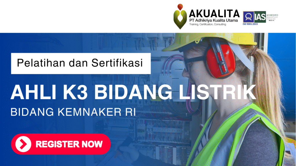 AHLI K3 BIDANG LISTRIK KEMNAKER RI