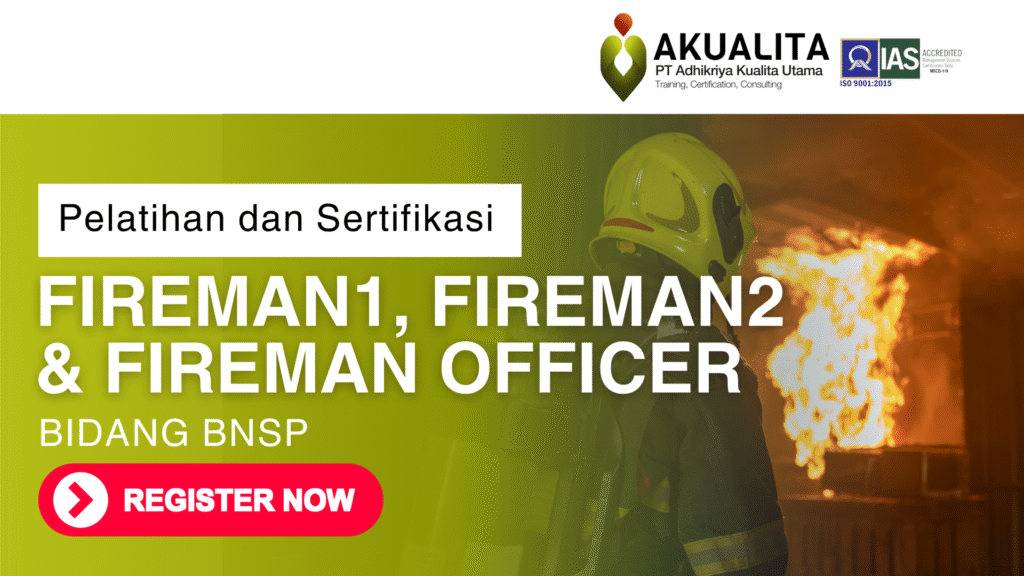 FIREMAN 1, FIREMAN 2, FIREMAN OFFICER BNSP AKUALITA