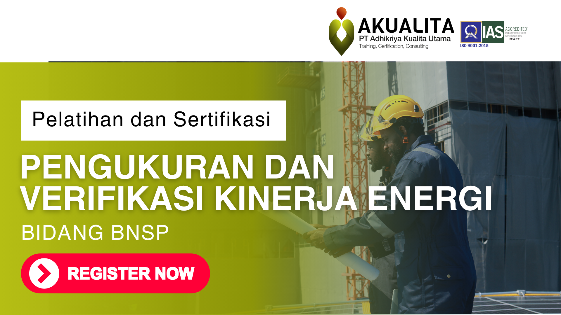 PENGUKURAN DAN VERIFIKASI KINERJA ENERGI BNSP AKUALITA