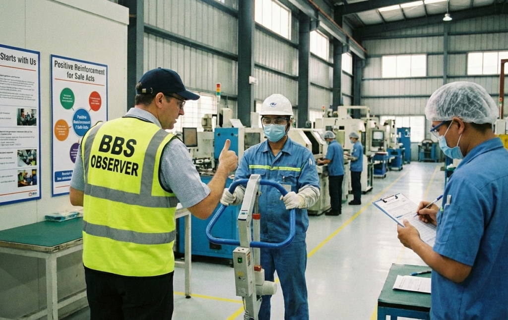 - Penerapan Behavior Baesd Safety untuk mencegah kecelakaan kerja