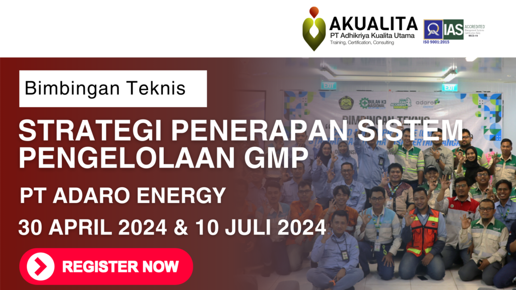 HEADING BIMTEK STRATEGI PENERAPAN SISTEM PENGELOLAAN GMP
