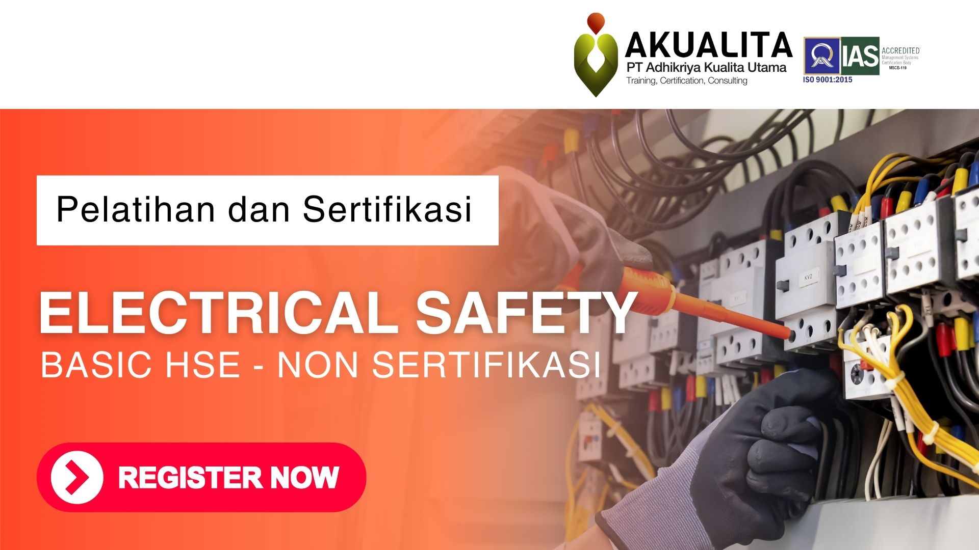 Heading Pelatihan Electrical Safety BASIC HSE - Non SERTIFIKASI