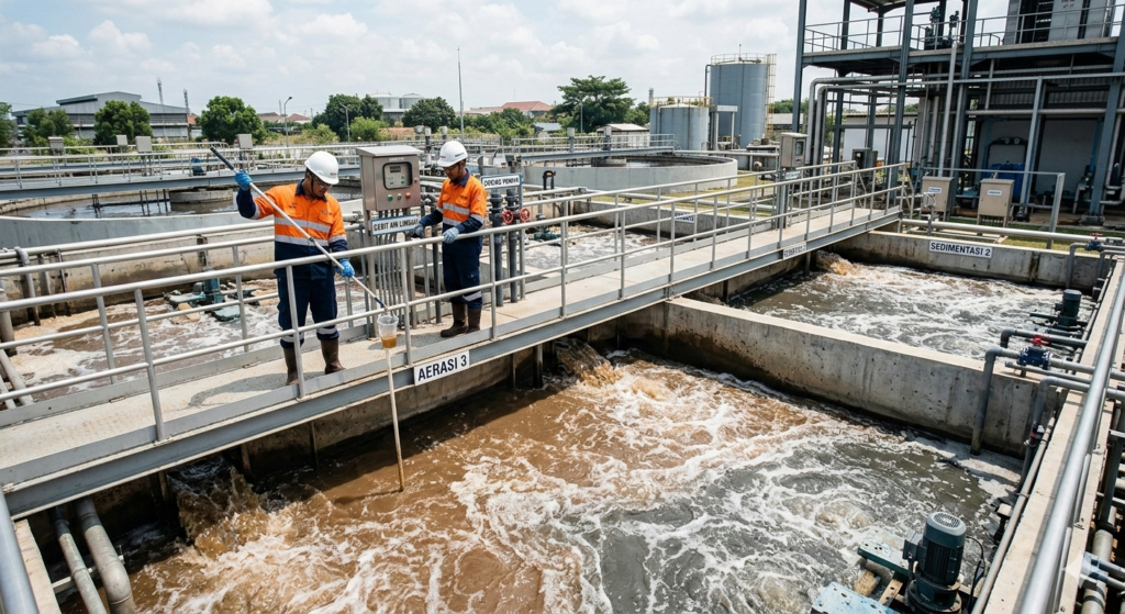 Pahami pengelolaan air limbah industri sesuai regulasi terbaru, termasuk risiko pencemaran dan strategi pengendalian melalui sistem IPAL.