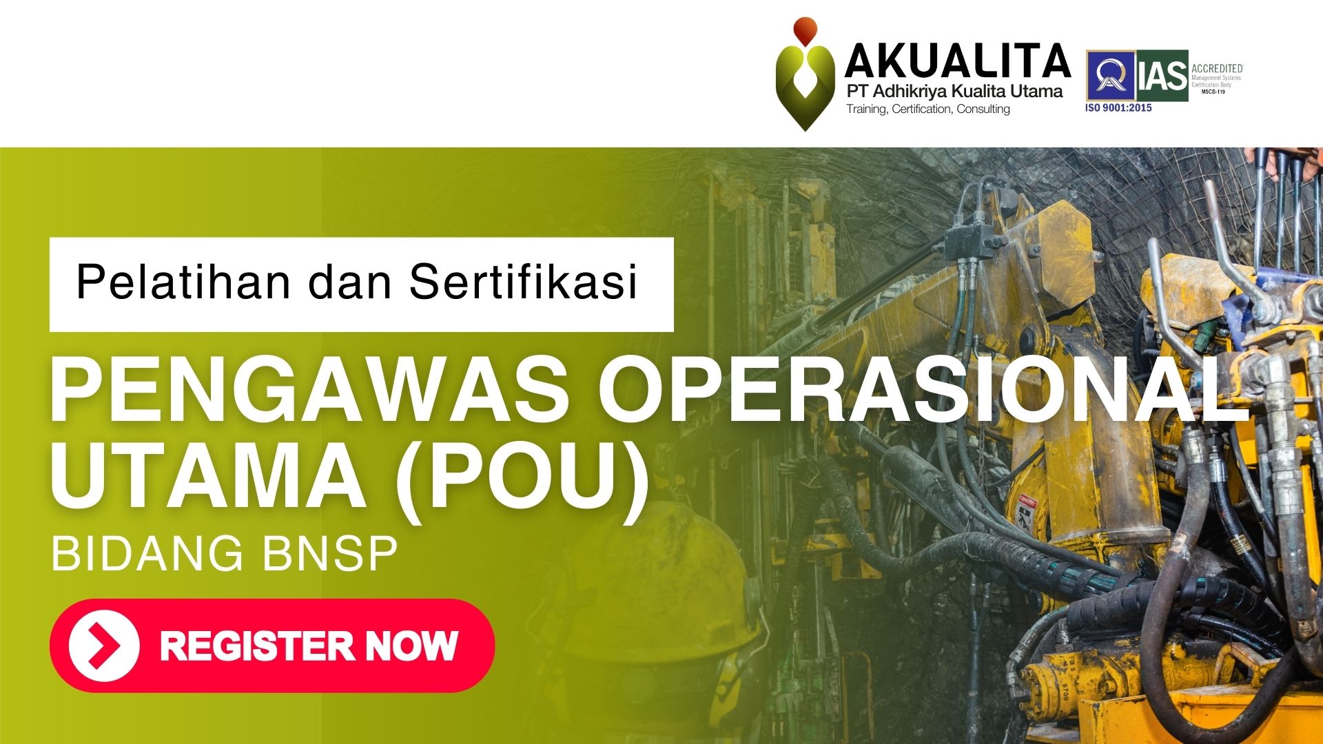 PENGAWAS OPERASIONAL UTAMA (POU) BNSP AKUALITA