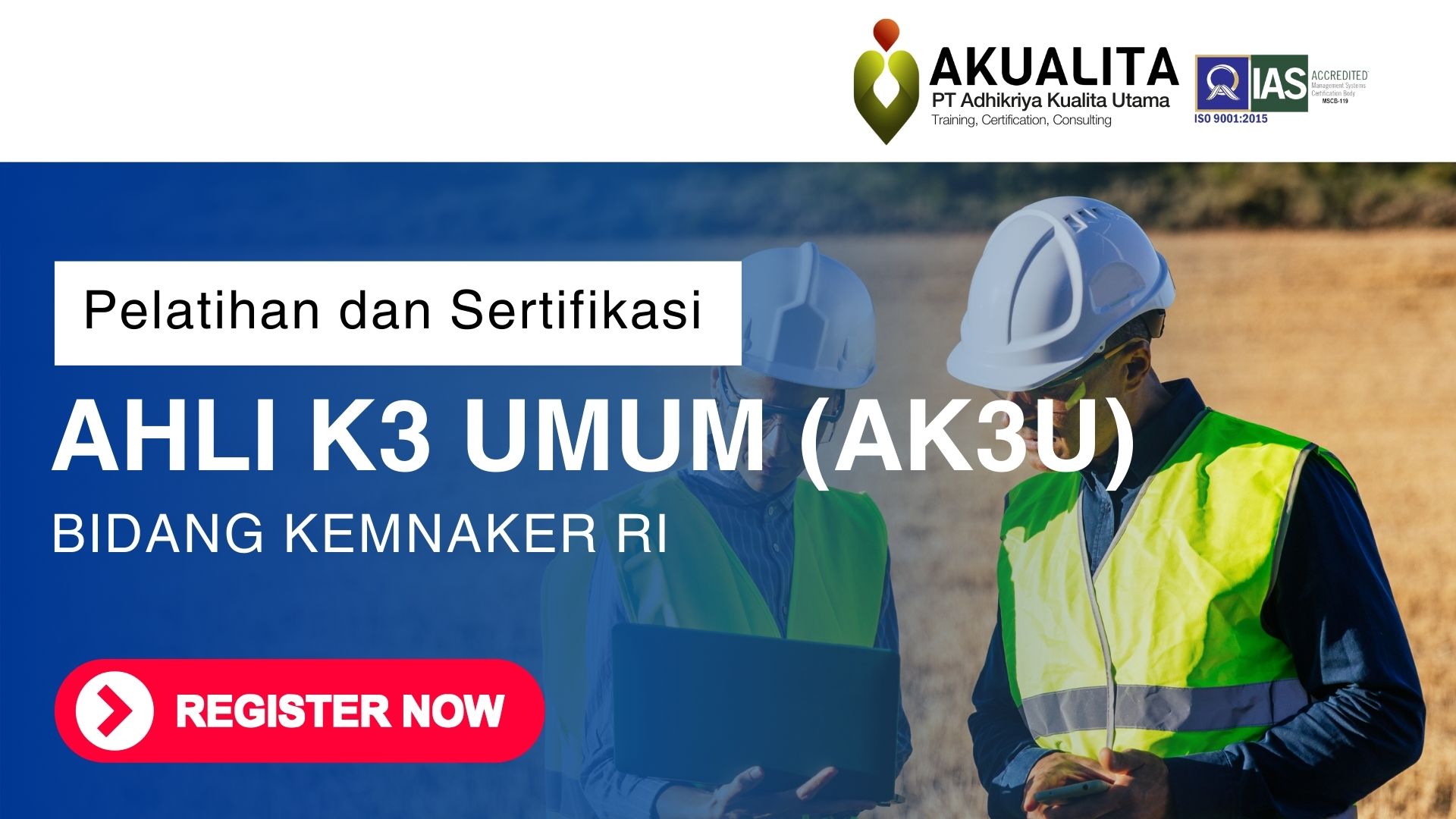SERTIFIKASI AHLI K3 UMUM ONLINE KEMNAKER RI