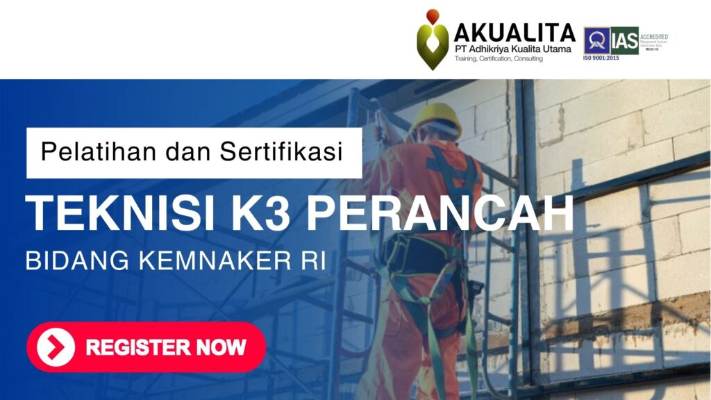 TEKNISI K3 PERANCAH KEMNAKER RI