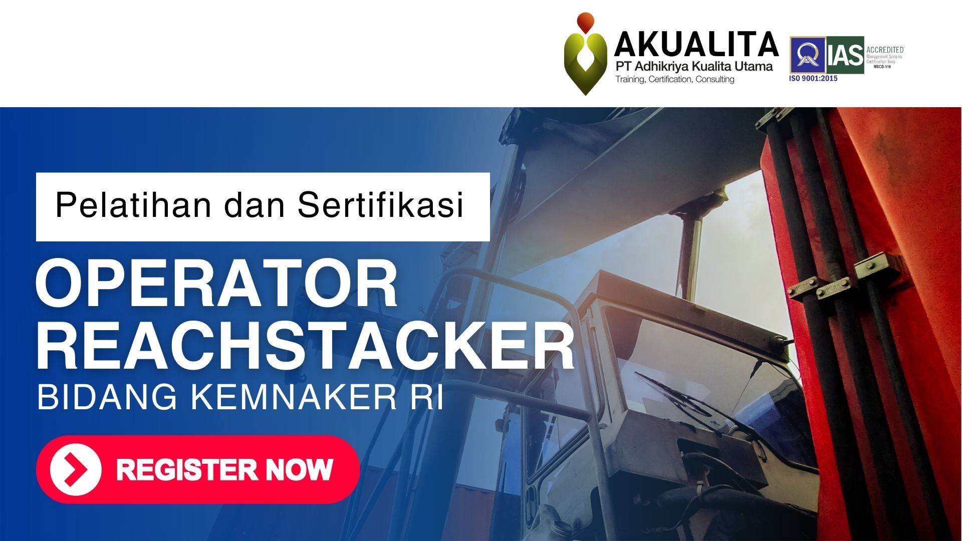 OPERATOR REACHSTACKER KEMNAKER RI