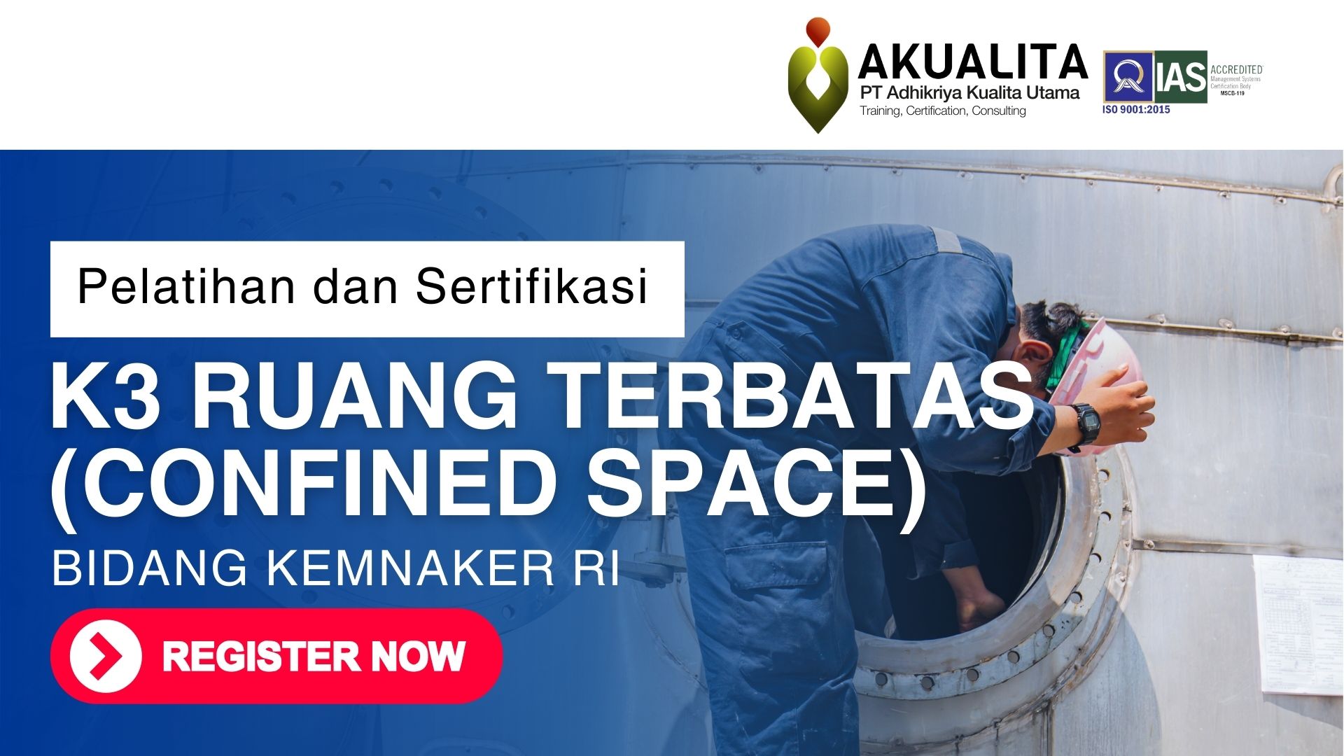 K3 RUANG TERBATAS KEMNAKER RI