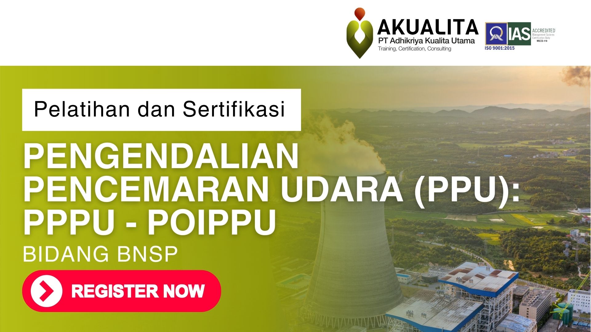 PENGENDALIAN PENCEMARAN UDARA PPU:PPPU-POIPPU BNSP
