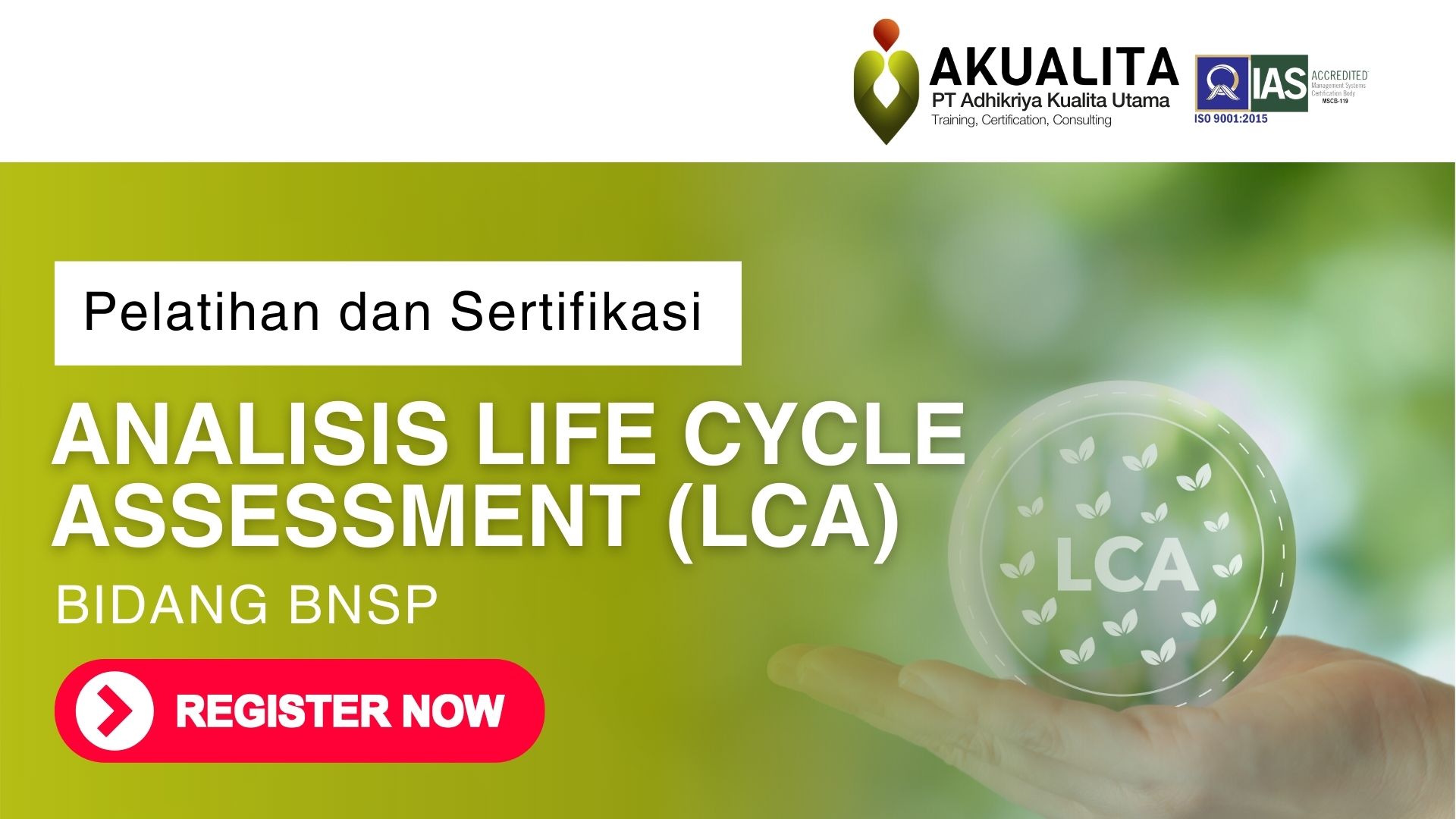 ANALISIS LIFE CYCLE ASSEESSMENT LCA BNSP