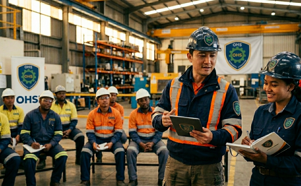 apa itu OHS K3 di lingkungan kerja industri