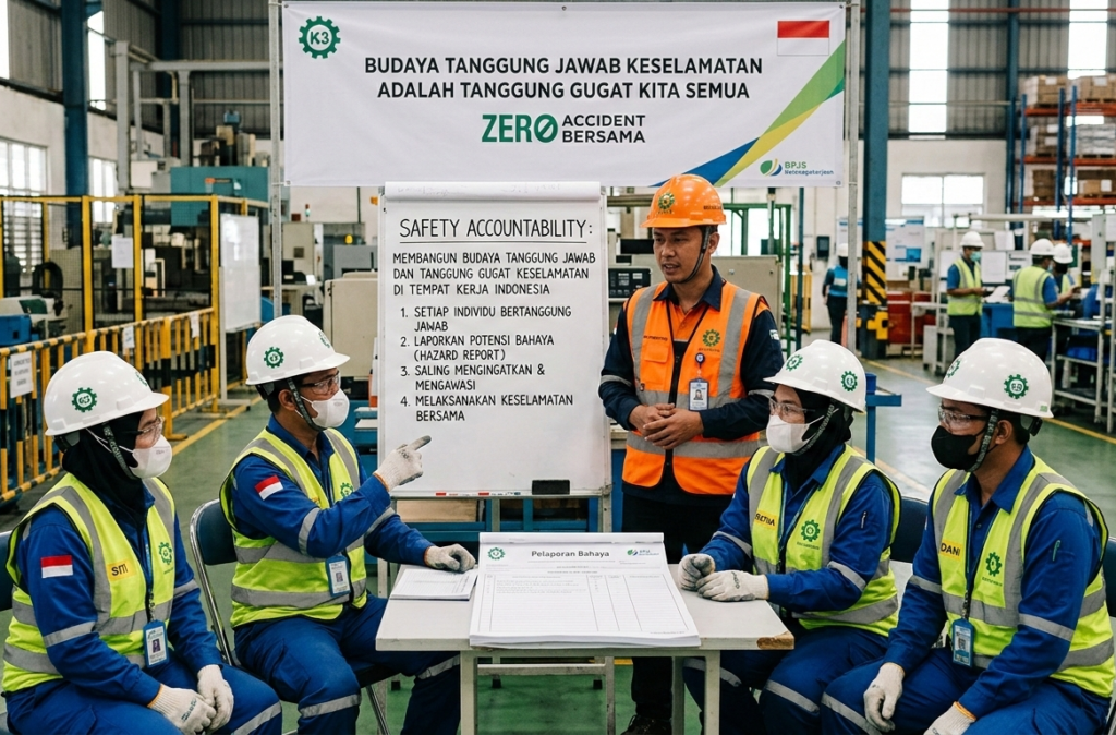 Budaya safety accountability dalam keselamatan kerja di perusahaan