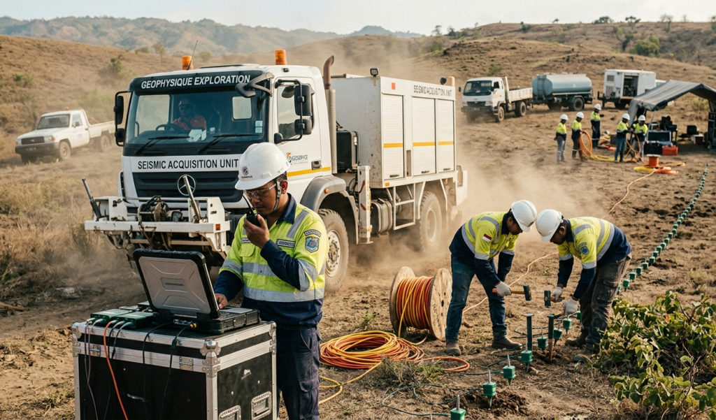 Basic seismic exploration di industri migas