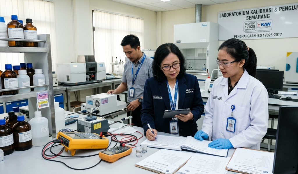 ISO 17025 audit laboratorium