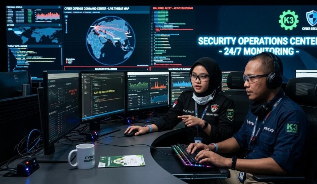 cyber security K3 di lingkungan industri