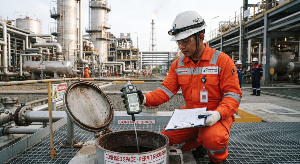Gas Berbahaya di Ruang Terbatas