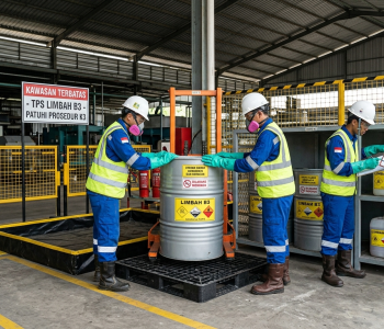 penanganan B3 lingkungan kerja di pabrik